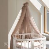 Dosel de tul Woody – Taupe