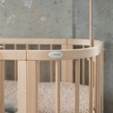 Cuna Móvil 5 en 1 Waldin de Madera Natural