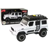 Vehículo Off-Road Blanco con Sonido y Luces 1:14