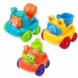 Set de Vehículos de Construcción con Animales 3 pcs