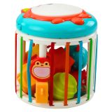 Cubo Sensorial Interactivo con Tambor, Luces y Sonidos