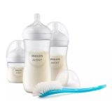 Biberones naturales Philips avent diseñados para imitar el pecho materno.