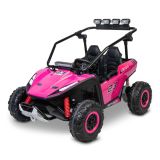 Buggy eléctrico Toyz Reptile rosa con luces LED