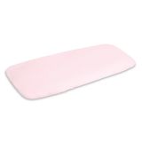 Sábana para cuna de bambú rosa Sensillo 90x40