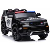 Coche Eléctrico de Policía Negro BBH-021