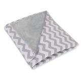 Manta de Coche para Bebés My Sweet Baby - Chevron Gray - imagen 2