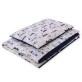 Juego de Ropa de Cuna My Sweet Baby 2 Piezas - Conejitos Grises