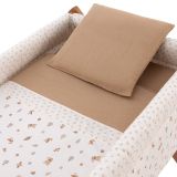 Minicuna Tijera Madera Senda Beige/natural 55x87x74 Cm - Cambrass - imagen 2