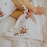 Arrullo para recién nacido Big Hug (3-6 meses) Abejas – Blanco