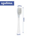 Cabezas de cepillo dental Sonic Soulima X800, 2 unidades - imagen 3