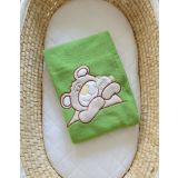 Manta de Fleece para Bebés - My Sweet Baby - Barnaba Verde