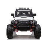 Coche Eléctrico Jeep JC666 para Niños Color Blanco