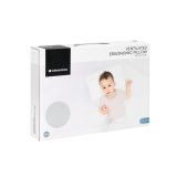 Almohada ergonómica Kikkaboo de espuma viscoelástica Airknit Gris - imagen 2