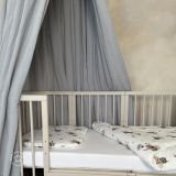 Dosel de techo de muselina – Gris