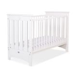Cuna de Madera My Sweet Baby Lorenzo III 120x60cm - Lacada en Blanco