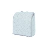 Cama portátil Kikkaboo 2en1 Dots Azul con espuma viscoelástica