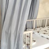 Dosel de techo de muselina – Gris