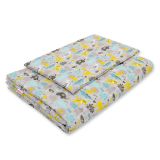 Juego de Cuna 2 Piezas My Sweet Baby - Animales Gris-Menta