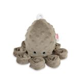 Octopus Cuddly con Sonajero My Sweet Baby - Marrón con Puntos
