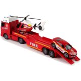 Set de Bomberos Infantil con Camión y Helicóptero - imagen 3