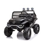 Detalle de la cabina elevada del Unimog S infantil con puertas abiertas