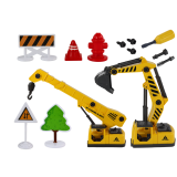 Vehículos de Construcción 1:12 con Sonido y Luz