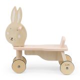 Bicicleta de madera 4 ruedas Trixie - Mrs. Rabbit - imagen 2