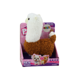 Juego Interactivo de Llama Alpaca Marrón 23 cm