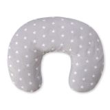 Almohada de Lactancia My Sweet Baby Croissant Stars Grey