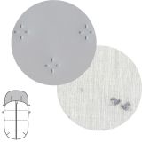 Saco Silla Universal Twin Gris 45x98x3 Cm - Cambrass - imagen 2