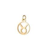 Llamador de Ángeles Proudmama Charm Nola Horoscope Taurus