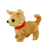 Perro Interactivo de Peluche Beige