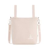 Bolso Talega Lino Beige 12x40x35 Cm - Cambrass