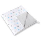 Alfombra de Juego Doble Cara My Sweet Baby Estrellas Gris-Azul