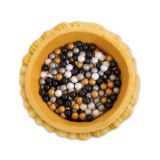 Piscina de bolas My Sweet Baby 200pcs - Amarillo Miel - imagen 2