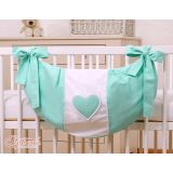 Bolsa de Juguetes Colgante Corazones Menta My Sweet Baby - imagen 2