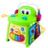 Cubo Educativo Interactivo Cocodrilo con Piano Sensorial