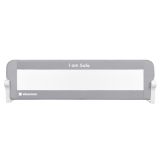 Barrera de cama Kikkaboo I am safe 150cm Gris - imagen 2
