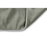 Manta de terciopelo gris 75x100 de Sensillo para bebé