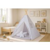 Tipi My Sweet Baby para Niños con Alfombra y Plumas Decorativas - imagen 3