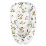 Nido para bebé Pequeño Safari reversible Premium Cocoon