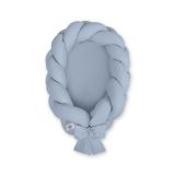 Braided Baby Nest 2 In 1 - Pastel Blue