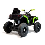 Vehículo Eléctrico Quad BDM0906 con Ruedas Neumáticas - Negro