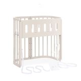 Cuna Mobile 7 en 1 Waldin con colchón Cashmere