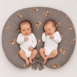Cojín de lactancia Twin de My Sweet Baby con soporte ergonómico