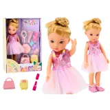 Muñeca Bailarina con Accesorios Rosa