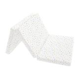Colchón Plegable Kikkaboo 60x120 cm Dots Grey para Bebés