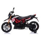 Moto eléctrica Aprilia A007 Roja y Negra