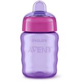 Detalle del vaso Philips avent Classic Cup 9+ con boquilla de silicona