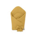 Nido de Muselina para Bebé con Lazo - My Sweet Baby - Amarillo